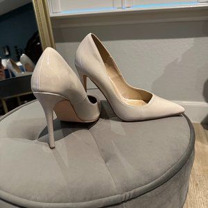 Steve Madden, size 8, 4in heels, Bone-colored